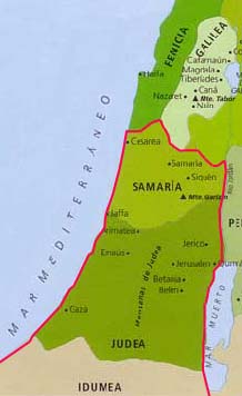 Los judios y los samaritanos (6&ordm; de Primaria)